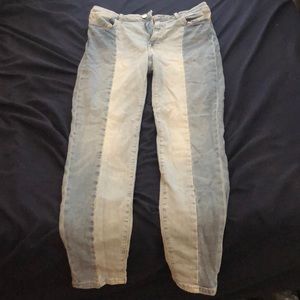 Colorblock Jeans